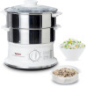 Tefal - Convenient Series - Cuiseur Vapeur - 2 Bols en Acier Inoxydable | Cuiseur vapeur pour repas sains - Préserve nutriments 