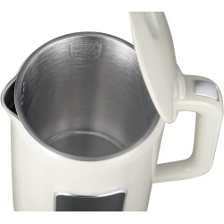 SENYA Bouilloire Électrique 1,7 L Inox – Température Réglable 40-100°C – Écran LCD – Maintien au Chaud 2h – 5 Programmes Thé Caf