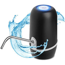NK Distributeur d'eau en Bouteille Automatique - Chargeur USB, en Acier, sans BPA, Eau Froide, 1200mAh, Carafes et Bouteilles 1.