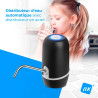 NK Distributeur d'eau en Bouteille Automatique - Chargeur USB, en Acier, sans BPA, Eau Froide, 1200mAh, Carafes et Bouteilles 1.