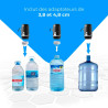 NK Distributeur d'eau en Bouteille Automatique - Chargeur USB, en Acier, sans BPA, Eau Froide, 1200mAh, Carafes et Bouteilles 1.