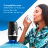 NK Distributeur d'eau en Bouteille Automatique - Chargeur USB, en Acier, sans BPA, Eau Froide, 1200mAh, Carafes et Bouteilles 1.