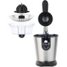 H.Koenig Presse-agrumes électrique professionnel à levier AGR80, inox, 160W puissant, bec anti-gouttes, compatible lave-vaissell