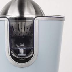 H.Koenig Presse agrumes électrique professionnel à levier AGR86, inox, 160W puissant, bec anti-gouttes, compatible lave-vaissell