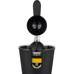 H.Koenig Presse-agrumes électrique professionnel à levier AGR82, inox, 160W puissant, bec anti-gouttes, compatible lave-vaissell