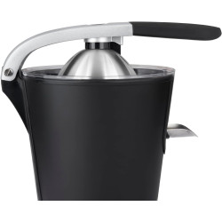 H.Koenig Presse-agrumes électrique professionnel à levier AGR82, inox, 160W puissant, bec anti-gouttes, compatible lave-vaissell