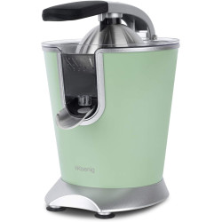 H.Koenig Presse-agrumes électrique professionnel à levier AGR88, inox, 160W puissant, bec anti-gouttes, compatible lave-vaissell