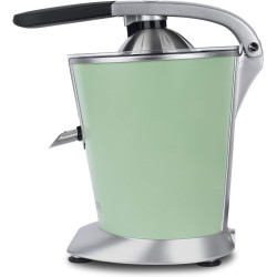 H.Koenig Presse-agrumes électrique professionnel à levier AGR88, inox, 160W puissant, bec anti-gouttes, compatible lave-vaissell