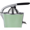 H.Koenig Presse-agrumes électrique professionnel à levier AGR88, inox, 160W puissant, bec anti-gouttes, compatible lave-vaissell