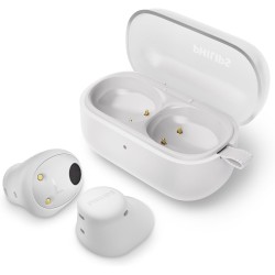 Philips tat2149wt true wireless in ear bluetooth headphones - small buds. great value natural sound. dynamic bass, pocket-sized 