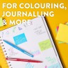 Paper Mate Flair Stylos feutres | Feutres de coloriage sans fuite à pointe moyenne (0,7 mm) | Encre noire | Idéal pour écrire, s