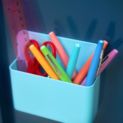 Stylos feutres Paper Mate Flair | Feutres de coloriage sans fuite à pointe moyenne (0,7 mm) | encre bleu marine | Idéal pour écr