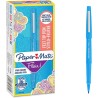 Paper Mate Stylos feutres Flair | Feutres de coloriage sans fuite à pointe moyenne (0,7 mm) | encre bleu ciel | Idéal pour écrir