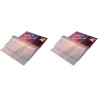 Albyco - Pochette Plastifieuse A4 - Feuille Plastique - Feuille Plastifieuse A4 - Brillant - Par Paquet de 100 Pièces, Épaisseur
