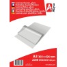 Albyco Pochettes de Plastification - Pochette Plastifieuse A3 (303x426mm) - Épaisseur 2x80 (160) Microns, Brillant - Paquet de 1