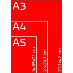 Albyco Pochettes de Plastification MATTE - Pochette Plastifieuse MATTE A4 (216x303mm) - Épaisseur 2x80 (160) Microns, Brillant -