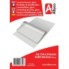 Albyco Housse de plastification A5 - Feuille de plastification - Feuille Plastifieuse A5 - Brillant - Par lot de 100 pièces - Ép