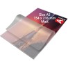 Albyco Pochettes de Plastification MATTE - Pochette Plastifieuse MATTE A5 (154x216mm) - Épaisseur 2x80 (160) Microns, Brillant -