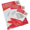 Albyco Pochettes de Plastification MATTE - Pochette Plastifieuse MATTE A5 (154x216mm) - Épaisseur 2x80 (160) Microns, Brillant -
