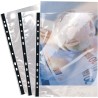 Exacompta - Réf. 5920E - Sachet de 50 pochettes perforées en Polypropylène lisse haute résistance - Epaisseur 9/100ème - Perfora