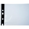 Exacompta - Réf. 5920E - Sachet de 50 pochettes perforées en Polypropylène lisse haute résistance - Epaisseur 9/100ème - Perfora