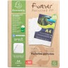 Exacompta - Réf. 5320E - Boîte de 100 pochettes perforées FOREVER - En polypropylène grainé recyclé - Epaisseur 6/100ème - Dimen