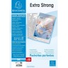 Exacompta - Réf. 5920E - Carton de 1000 pochettes perforées en Polypropylène lisse haute résistance - Epaisseur 9/100ème - Perfo