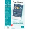 Exacompta - Réf. 59110E - Carton de 500 pochetttes perforées Premium en Polypropylène grainé Epaisseur 8/100ème - Perforation un