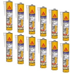 SIKA - Mastic joint et colle multi-usages - Sikaflex 11 FC Purform Blanc - Tout en un - Multisupports - Intérieur et extérieur -