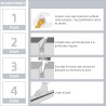 SIKA - Mastic joint et colle multi-usages - Sikaflex 11 FC Purform Blanc - Tout en un - Multisupports - Intérieur et extérieur -