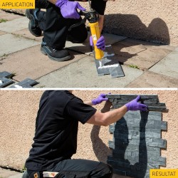 SIKA - Mastic joint et colle multi-usages - Sikaflex 11 FC Purform Blanc - Tout en un - Multisupports - Intérieur et extérieur -