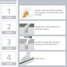 SIKA - Mastic joint et colle multi-usages - Tout en un - Multisupports - Sikaflex 11 FC Purform Gris Béton - Intérieur et extéri