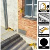 SIKA - Mastic joint et colle multi-usages - Tout en un - Multisupports - Sikaflex 11 FC Purform Noir - Intérieur et extérieur - 