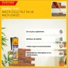 SIKA - Mastic joint et colle multi-usages - Tout en un - Multisupports - Sikaflex 11 FC Purform Noir - Intérieur et extérieur - 