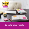 Post-it Notes Autocollantes Super Sticky, UltraJaune, Pack de 12 Blocs, 90 Feuilles par Bloc, 76 mm x 76 mm - Feuillets Super Ad