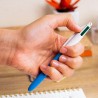 BIC 4 Couleurs - Recharges pour Stylo-Bille - Pointe Moyenne (1,0 mm) – Encre Verte, Blister de 2