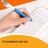 BIC 4 Couleurs - Recharges pour Stylo-Bille - Pointe Moyenne (1,0 mm) – Encre Verte, Lot Economique de 50