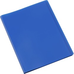 Viquel - Protège documents 80 Vues (40 pochettes) - Reliure Format A4 ESSENTIEL - Fabriqué en France - Bleu
