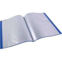 Viquel - Protège documents souple - Reliure Format A4 - Porte vues 120 Vues (60 pochettes) Essentiel - Pochettes transparentes e