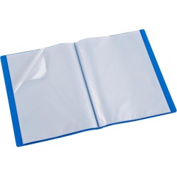 Viquel - Protège documents souple - Reliure Format A4 - Porte vues 120 Vues (60 pochettes) Essentiel - Pochettes transparentes e