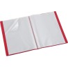 Viquel - Protège documents 100 Vues (50 pochettes) - Reliure Format A4 ESSENTIEL - Fabriqué en France - Rouge