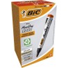 BIC Marking 2000 ECOlutions Marqueurs Permanents à Pointe Conique Moyenne - Rouge, Boîte de 12