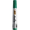 BIC Marking 2000 ECOlutions Marqueurs Permanents à Pointe Conique Moyenne - Vert, Boîte de 12