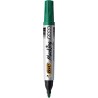 BIC Marking 2000 ECOlutions Marqueurs Permanents à Pointe Conique Moyenne - Vert, Boîte de 12