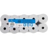 Exacompta - Réf. 43804E - Lot de 10 bobines pour balance - largeur 80 mm x diamètre 56 mm - mandrin 12 mm - 1 pli thermique 48g/
