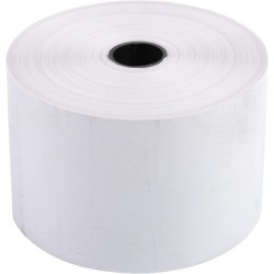 EXACOMPTA Lot de 10 Bobines pour caisse enregistreuse papier blanc 55g 44x70x12mm, 1 pli thermique