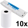 Exacompta - Réf. 40339E - Lot de 10 bobines pour tickets de carte bancaire - largeur 57 mm x diamètre 40 mm - 1 pli thermique 55