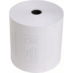 Exacompta - Réf. 43817E - Carton de 10 bobines pour tickets de caisse - largeur 80 mm x diamètre 72 mm - mandrin 12 mm - 1 pli t