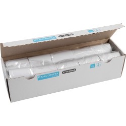 Exacompta - Réf. 5740100SE - Carton de 20 bobines pour tickets de carte bancaire - largeur 57 mm x diamètre 40 mm - mandrin 12 m