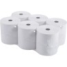 Exacompta - Réf. 43821E - Lot de 6 bobines pour tickets de caisse - largeur 80 mm x diamètre 70 mm - mandrin 12 mm - 1 pli therm